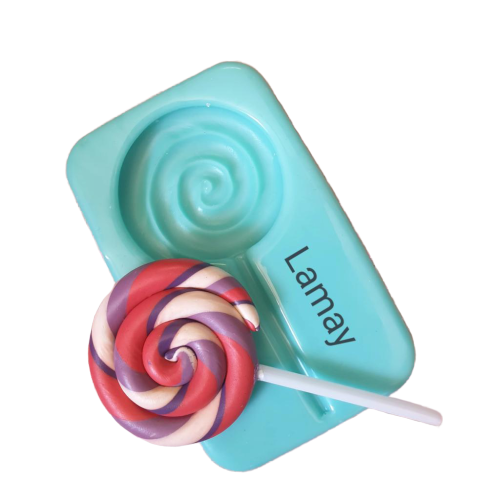 Lollipop Silicone mould, 4.7x9.5cm