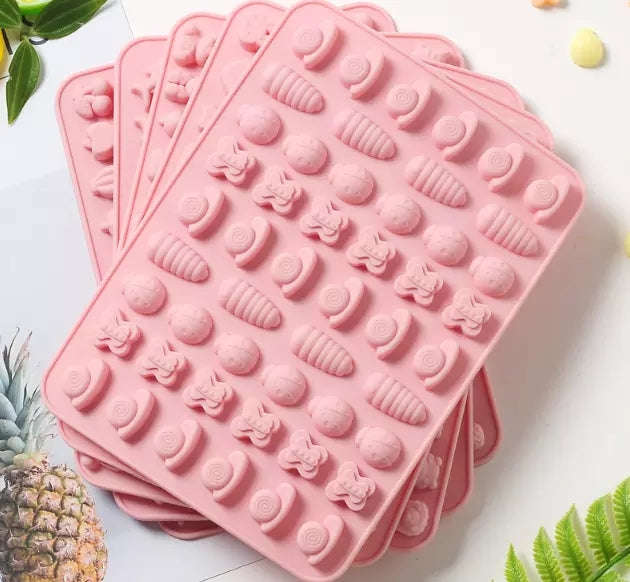 Small Gummy Insects Silicone  mould, Butterfly 1.6x1.5cm