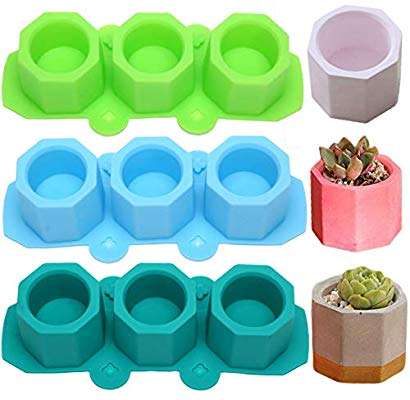 Chocolate cup/bowl, Ice tray, Cement flower pot silicone mould