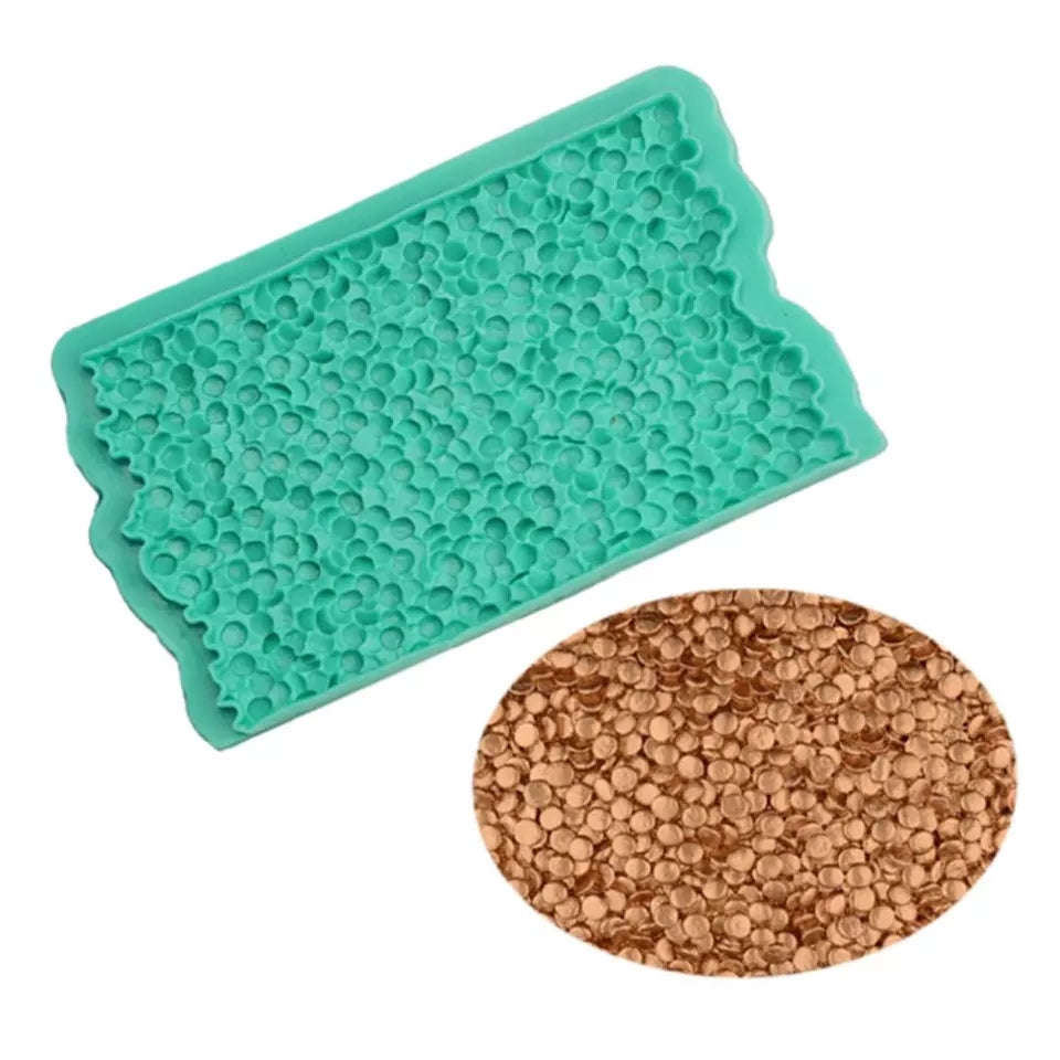 Confetti impression silicone mould K