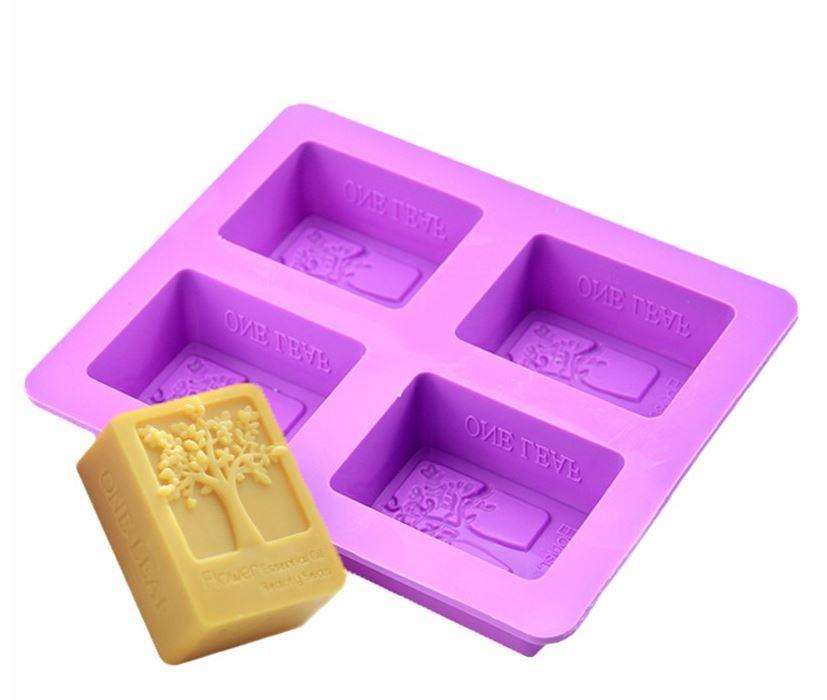 Tree of Life silicone soap mould