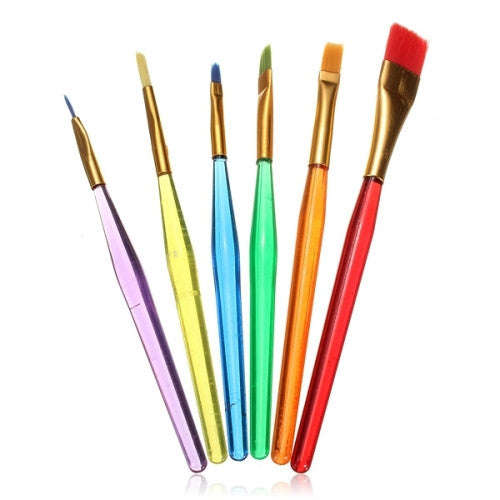 Cake decorating art brush set