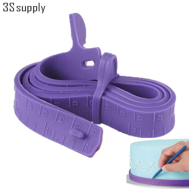 Silicone cake measuring tape, 66cm