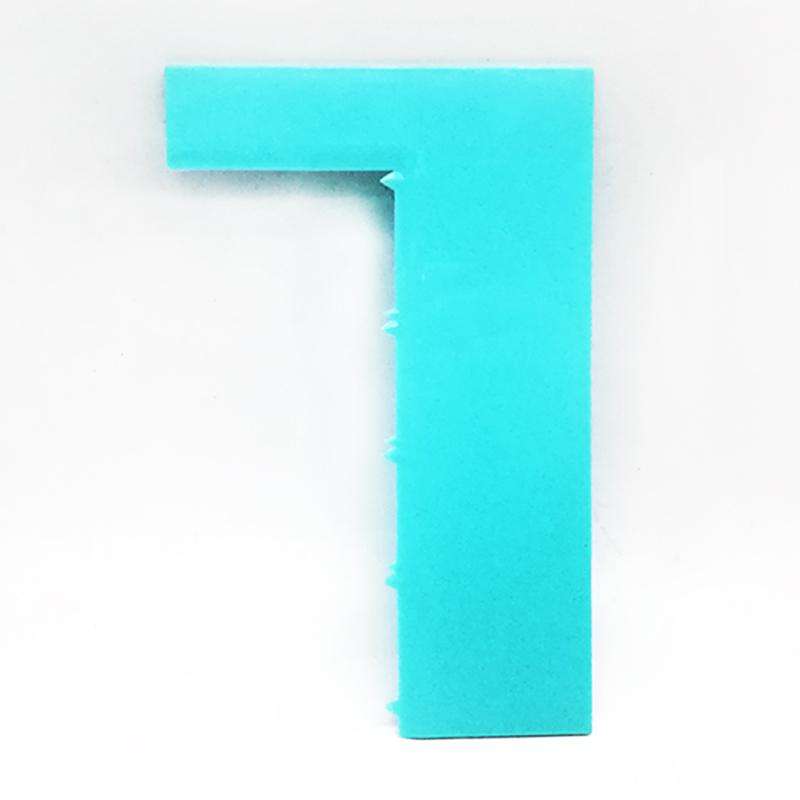 B, Plastic cake scarper modeling smoother 18.5cm, B