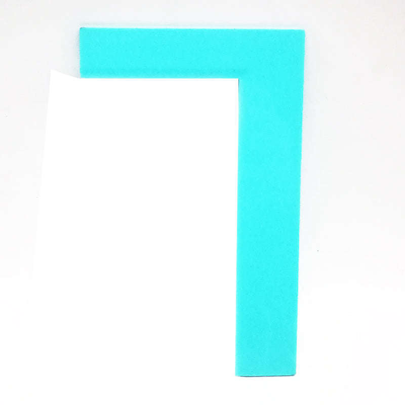 E, Plastic cake scarper modeling smoother 18.5cm, E