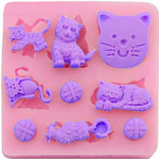 Silicone Mould Cats