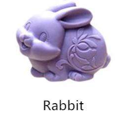 Horoscope Animals Silicone Mould, Soap mould - Rabbit