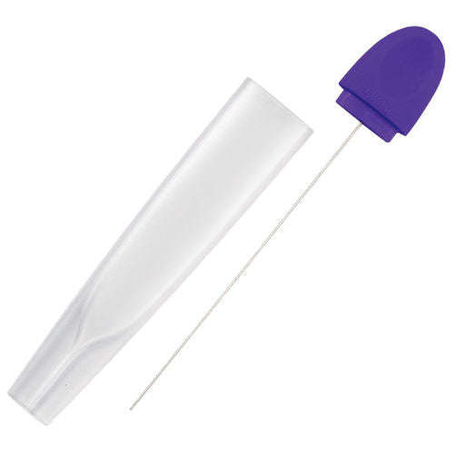 Cake testing pin with cover. Cake tester