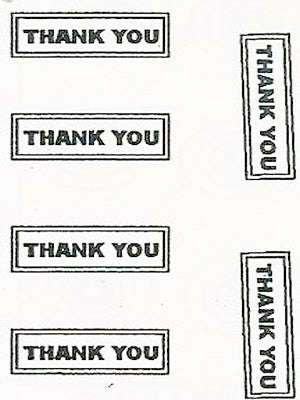 Hard Plastic chocolate mould, Thank you bar 6x2.3x0.7cm, D80