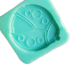 Silicone mould , ladybug 3.5 x3.5cm