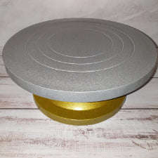 Heavy duty rotating cake stand. 34cm