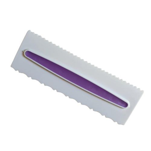 Plastic Icing comb scraper, C