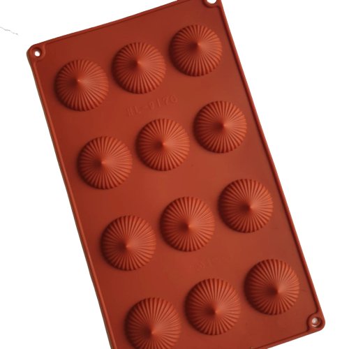 Chocolate fluted truffle  silicone mould, E