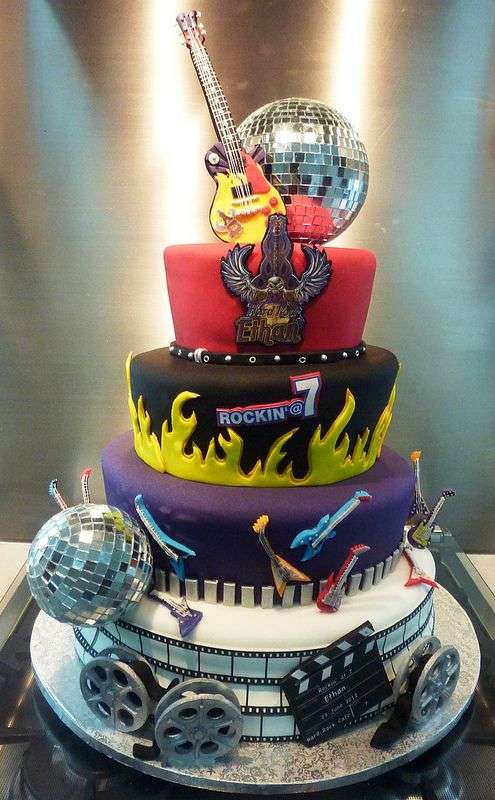 Mirror Ball Cake Topper 12cm