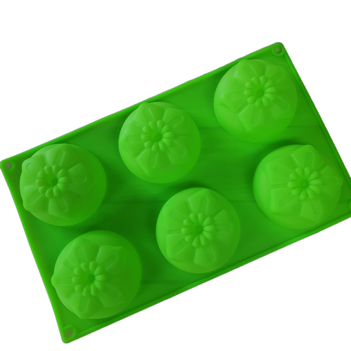 Flower silicone soap mould