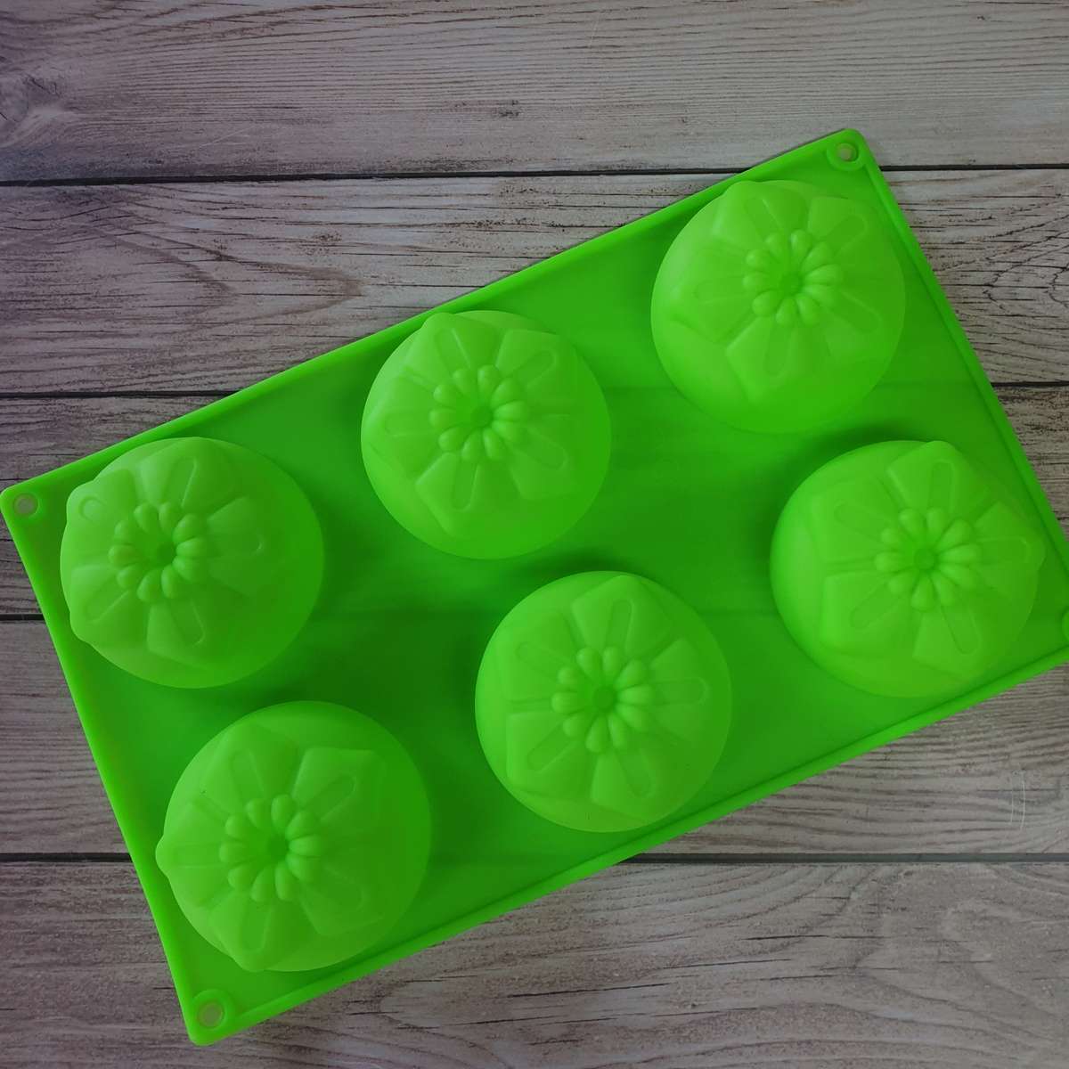 Flower silicone soap mould