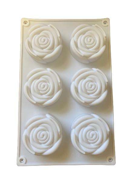 Rose Flower silicone soap or baking mould