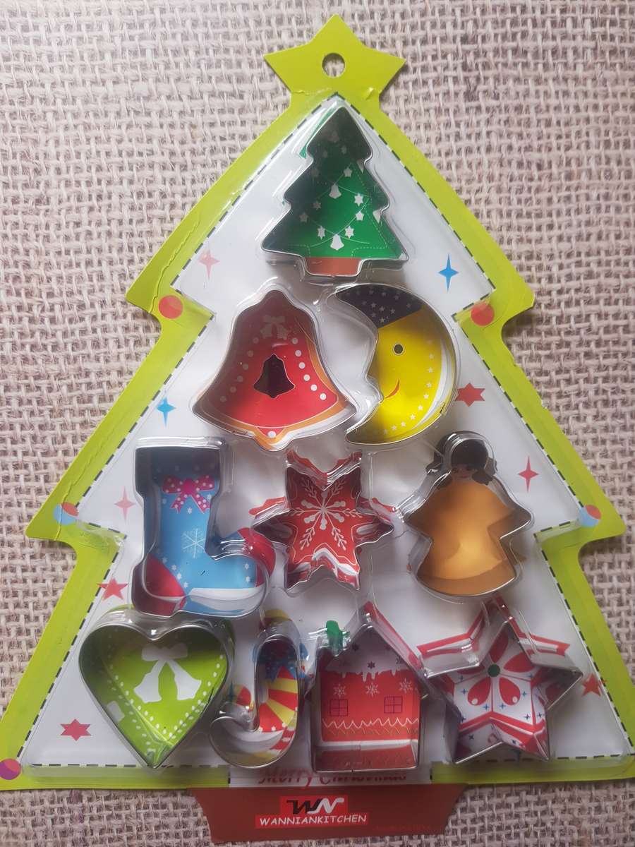 Christmas Metal Cookie Cutter Set