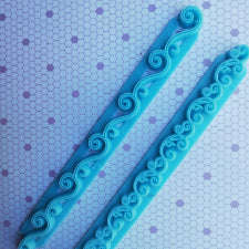 Fondant border impression mould S740-4 18cm