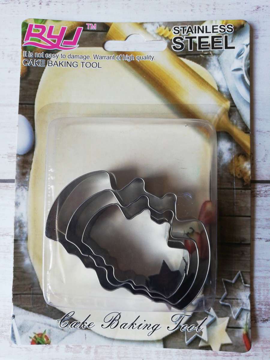 Bat Metal Cookie Cutter Set