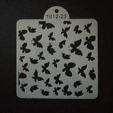 Cake decorating stencil, 10x10cm, 1012-23