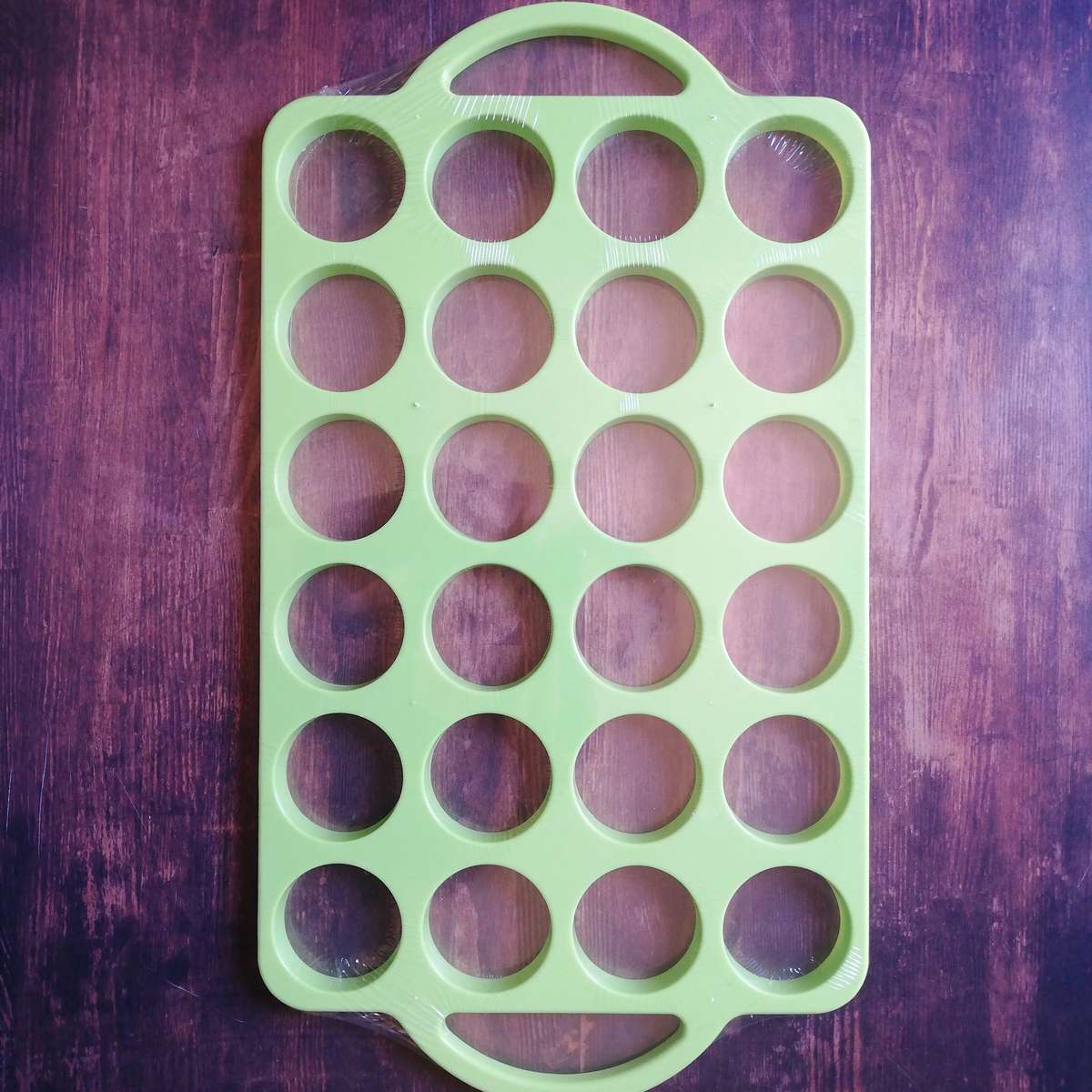 24 Hole Round Cookie multi cutter press