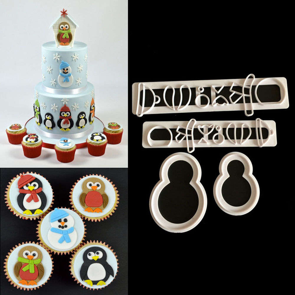 Penguin Multi plastic cutter, 7x5cm, 5.5x4cm