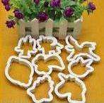 Unicorn plastic cookie cutter set, A