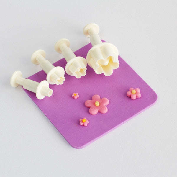 Fondant plunger Cutter, Flower Blossom
