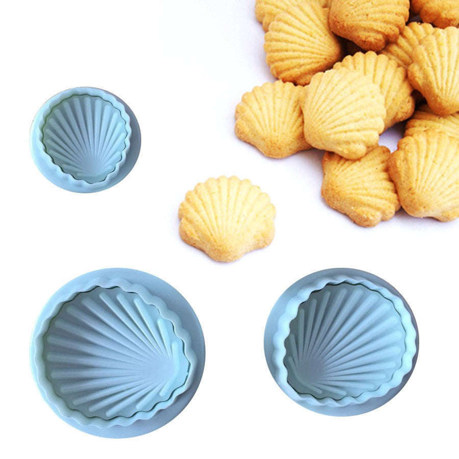 Sea Shell Fondant plunger cutter