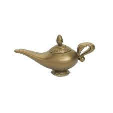 Plastic Genie Lamp, 22cm wide