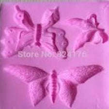 Butterflies silicone mould, for choclate or fondant, large butterfly 6.5x2.7cm