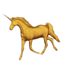 Unicorn silicone mould, 6.5x6.5cm