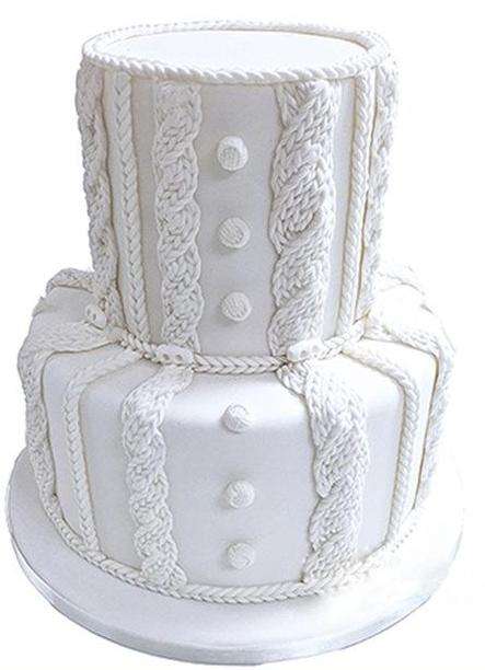 Knitted Border silicone mould