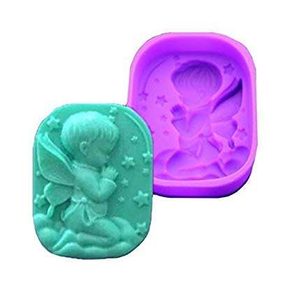 Angel Boy silicone soap mould