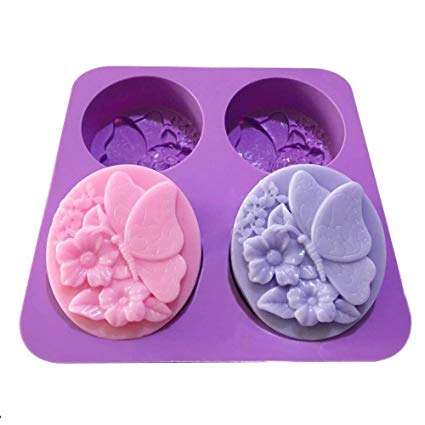 Butterfly silicone soap mould