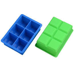 Silicone Cube Block soap silicone mould, size of one block 4.7x4.7x4.9cm