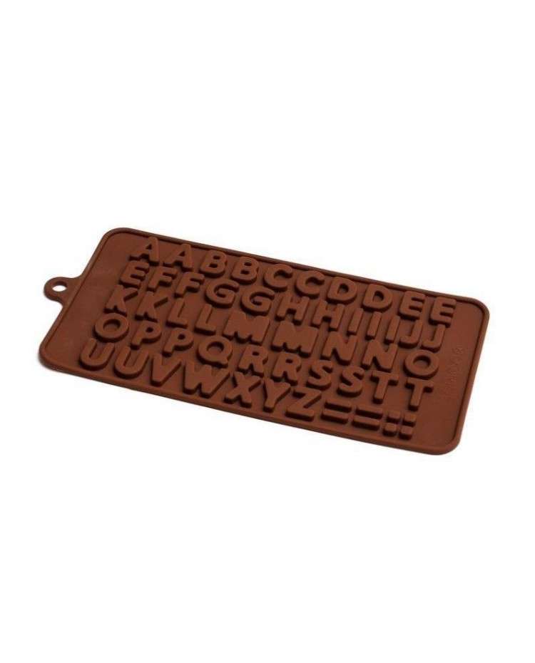 Alphabet Chocolate truffle alphabet silicone mould, AA