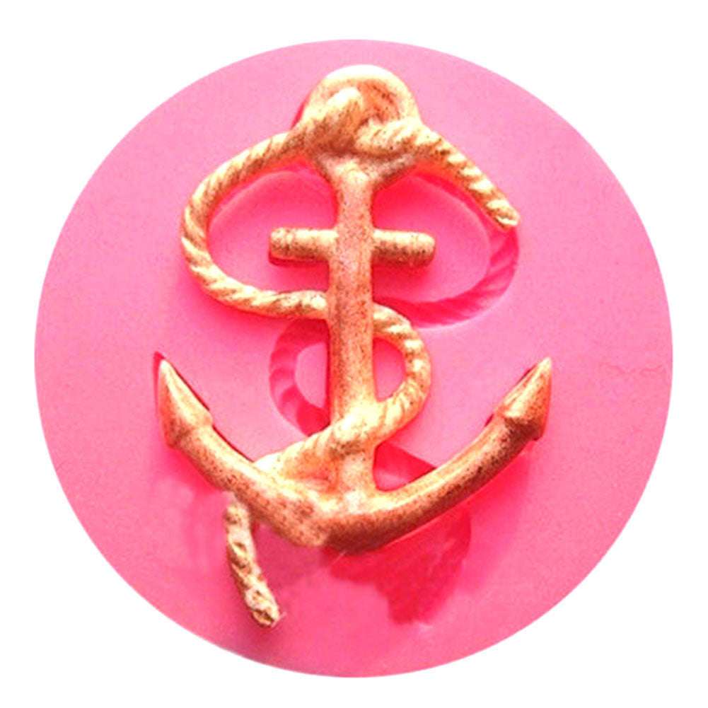 Anchor silicone mould, 4.3x3.5cm