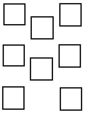 B59 Hard Plastic Chocolate Mould Square Chess Board