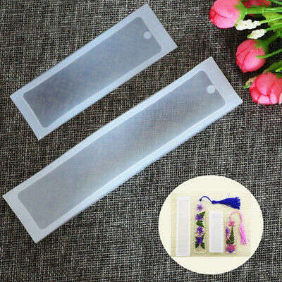 Bookmark soft silicone mould for resin jewelry, 14x2.3cm