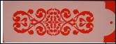 Cake Decorating Stencil K027