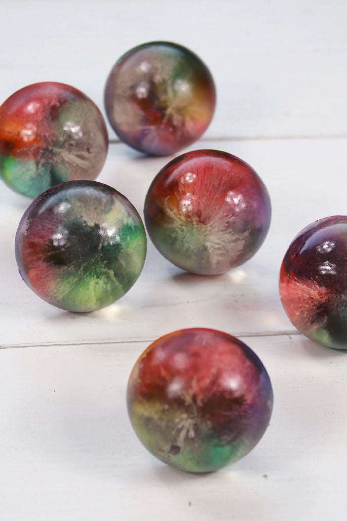 Bubble with Hole Resin Silicone Mould 4cm