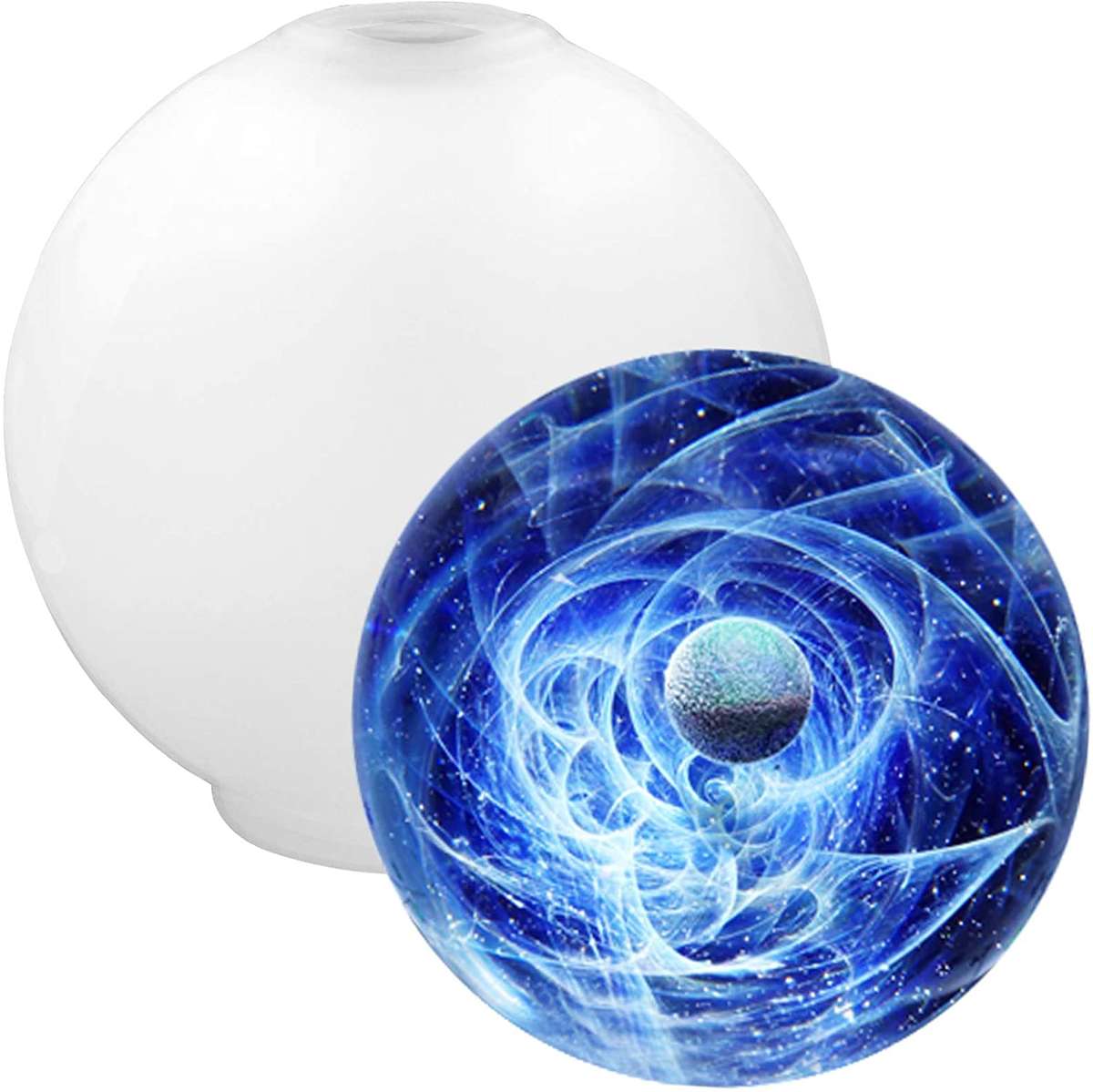 Bubble with Hole Resin Silicone Mould 2.5cm