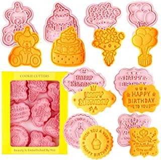 CK-31 Happy Birthday Plastic Cookie Cutter