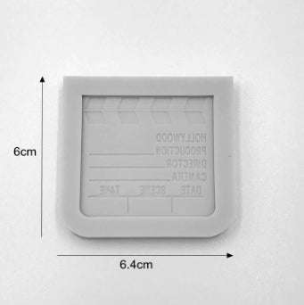 Hollywood Director Clapboard silicone mould