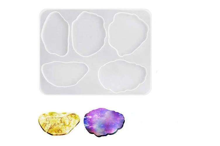 Resin Coasters soft silicone mould for