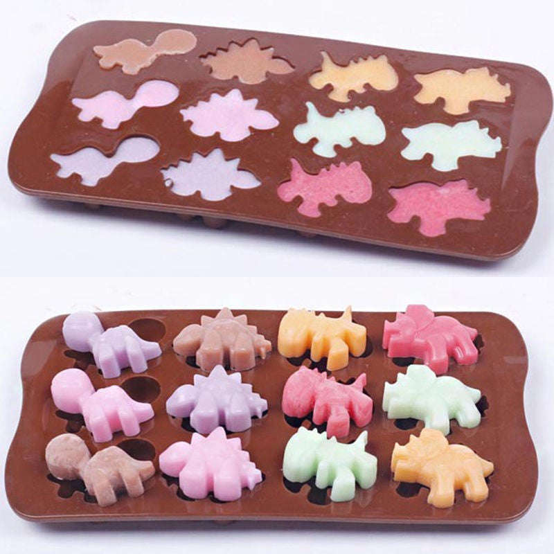 Chocolate truffle silicone mould Dino, E
