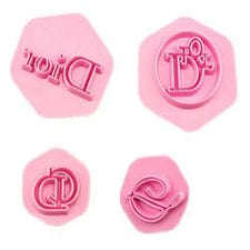 Dior logo plastic embosser cutter