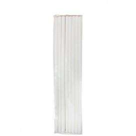 8pc Plastic dowel sticks 31.5cm